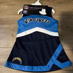 NFL LA Chargers Kids Cheerleader Set